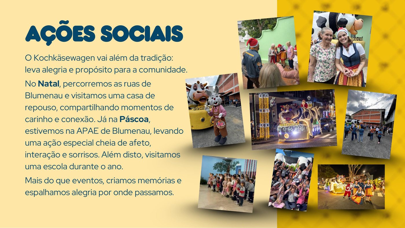 Ações sociais e sustentabilidade