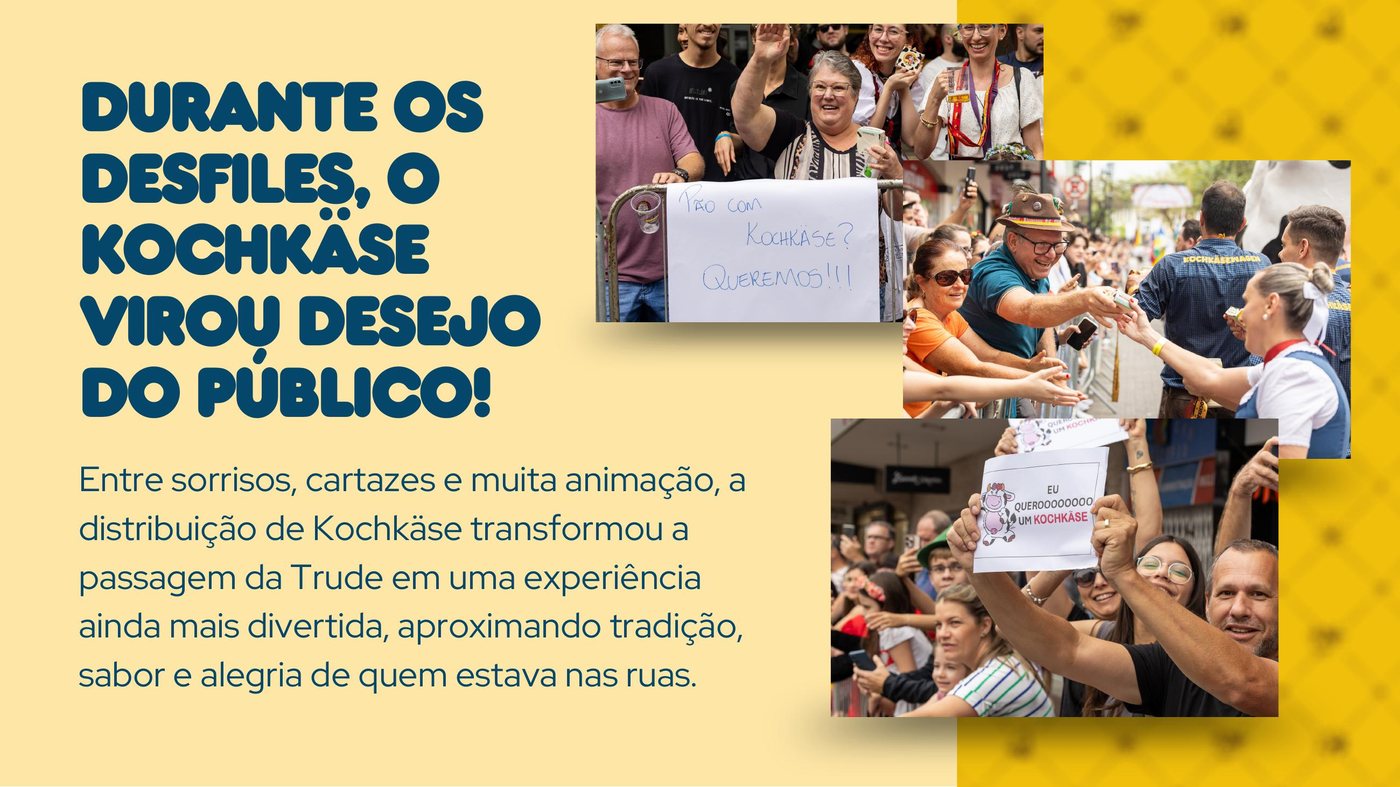O Kochkäse virou desejo do público