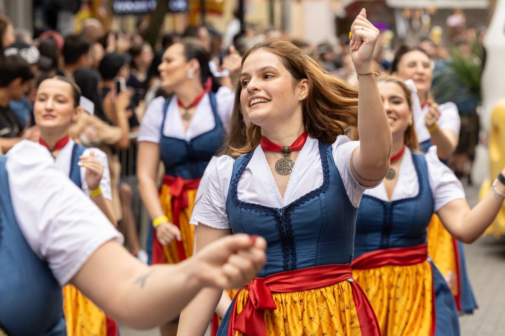 Kochk&auml;sewagen na Oktoberfest Blumenau
